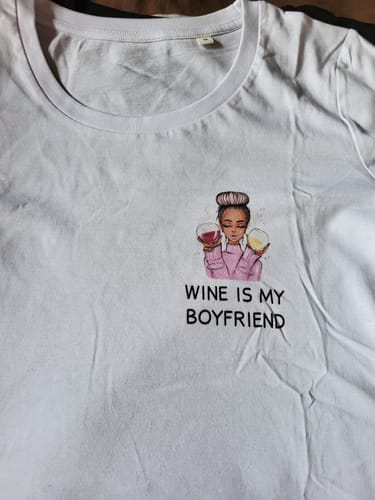 Customer photo review of BOYFRIEND - Personalisierbares Shirt