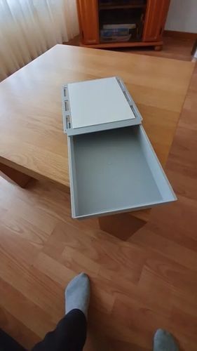 Customer photo review of Globetrek° SecretDrawer - Under Skrivebordet Skjult Skuffe