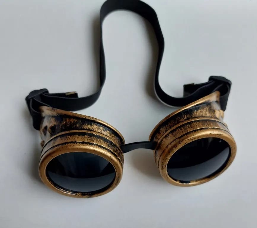 Customer photo review of Original Steampunk Goggles