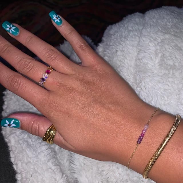 Customer photo review of Birthstone Bracelet