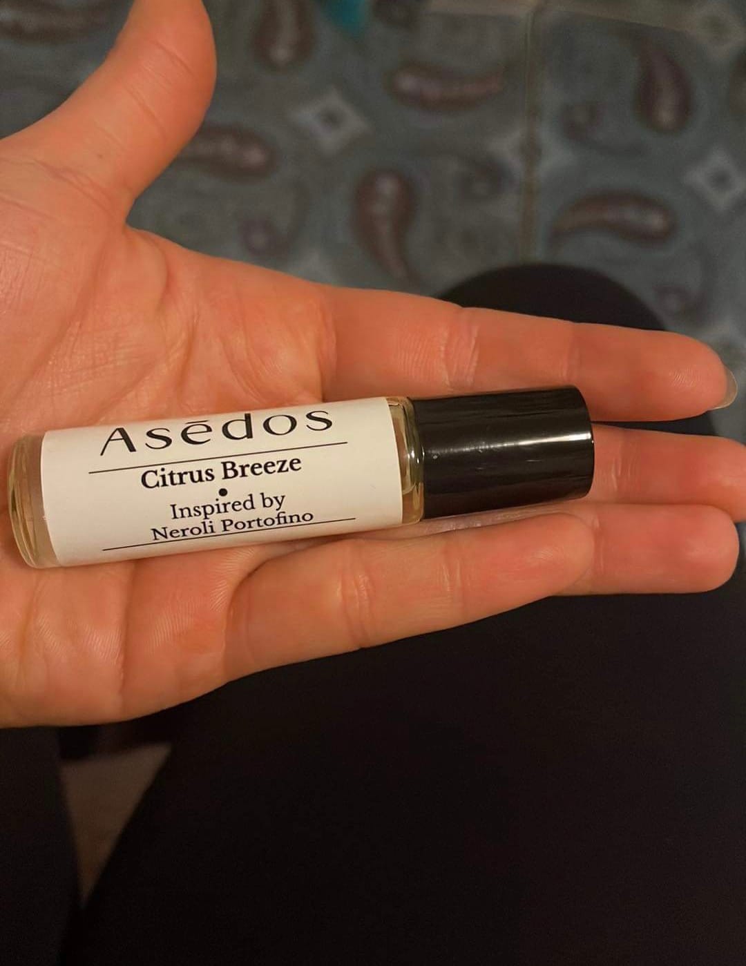 Customer photo review of CITRUS BREEZE PERFUME OIL