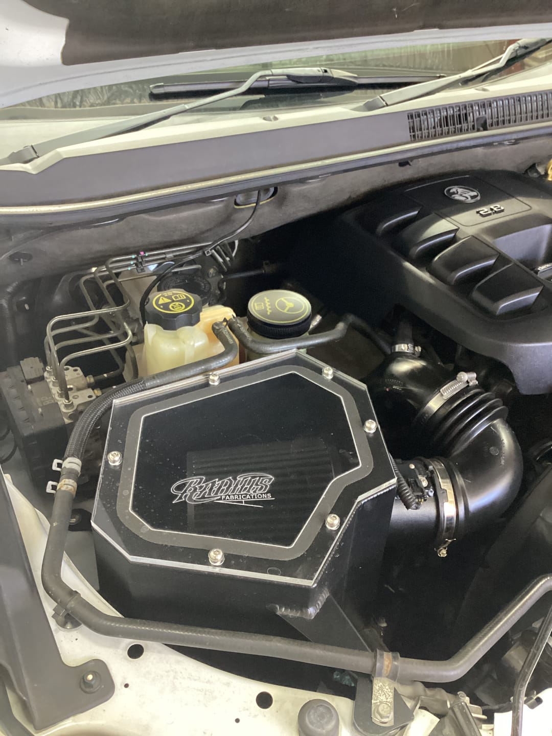 Customer photo review of Holden Colorado Airbox - RG Model