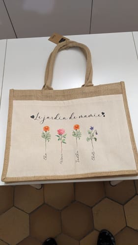 Customer photo review of Le jardin de mamie - Grands-parents-Sac