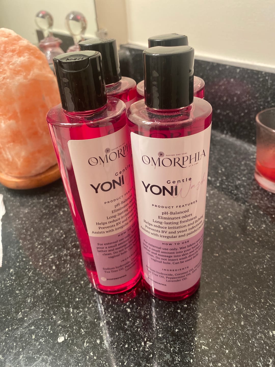 Customer photo review of Gentle Yoni Wash