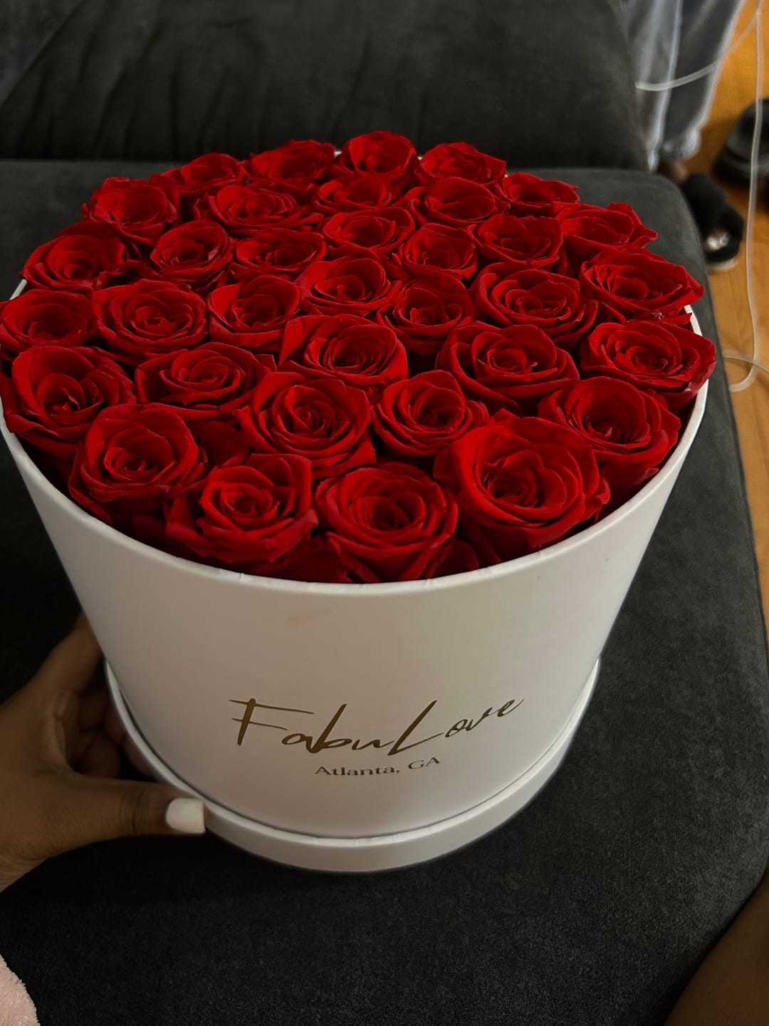 Customer photo review of Eternal Rose Bouquet - Supreme