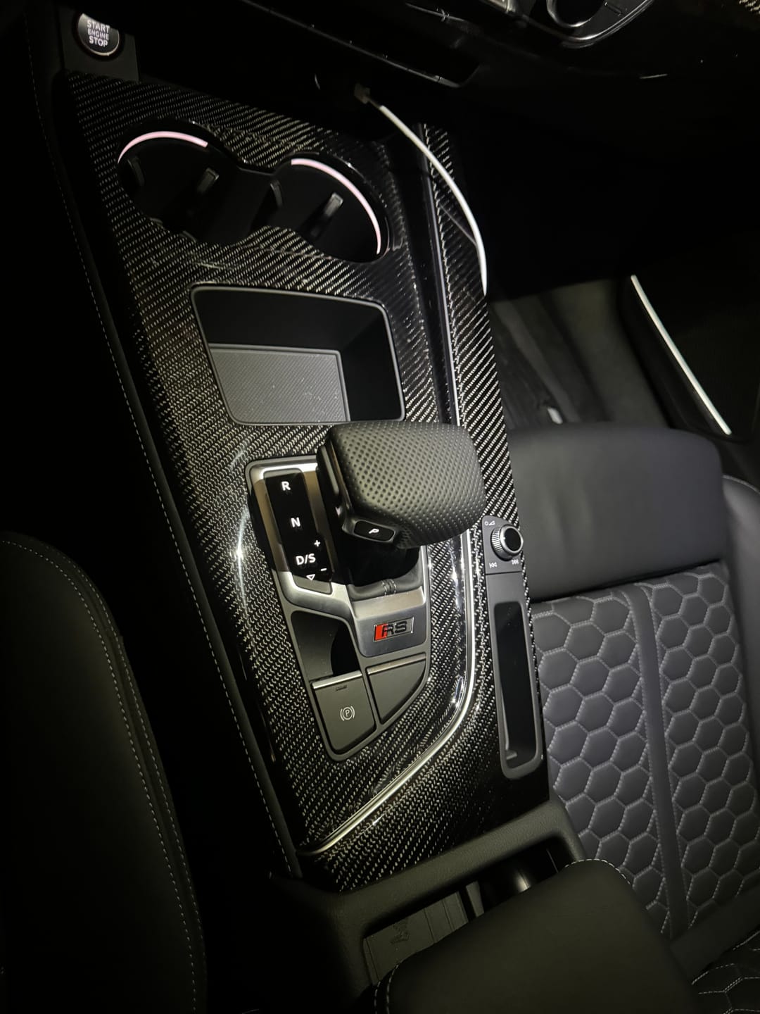 Customer photo review of EZT Audi B9/B9.5 A4/A5/S4/S5/RS5 Interior Center Console Trim
