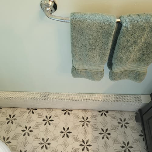 Customer photo review of Bracket - Floor Fidget