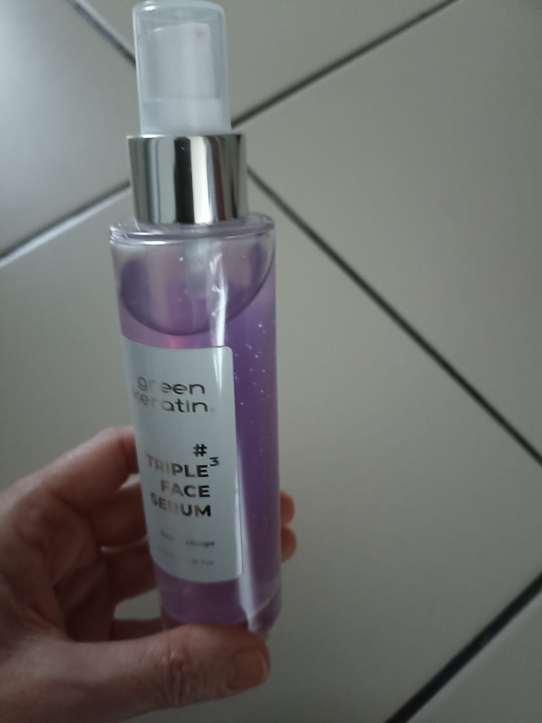 Customer photo review of Triple 3 - Sérum pour le visage #FF
