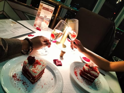 Customer photo review of Cena Romántica