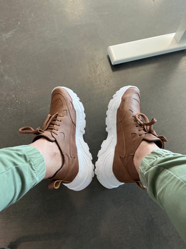 Customer photo review of Men's Preston in Brown