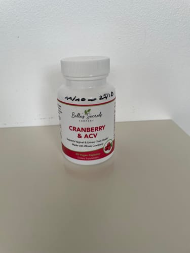 Customer photo review of Cranberry & ACV