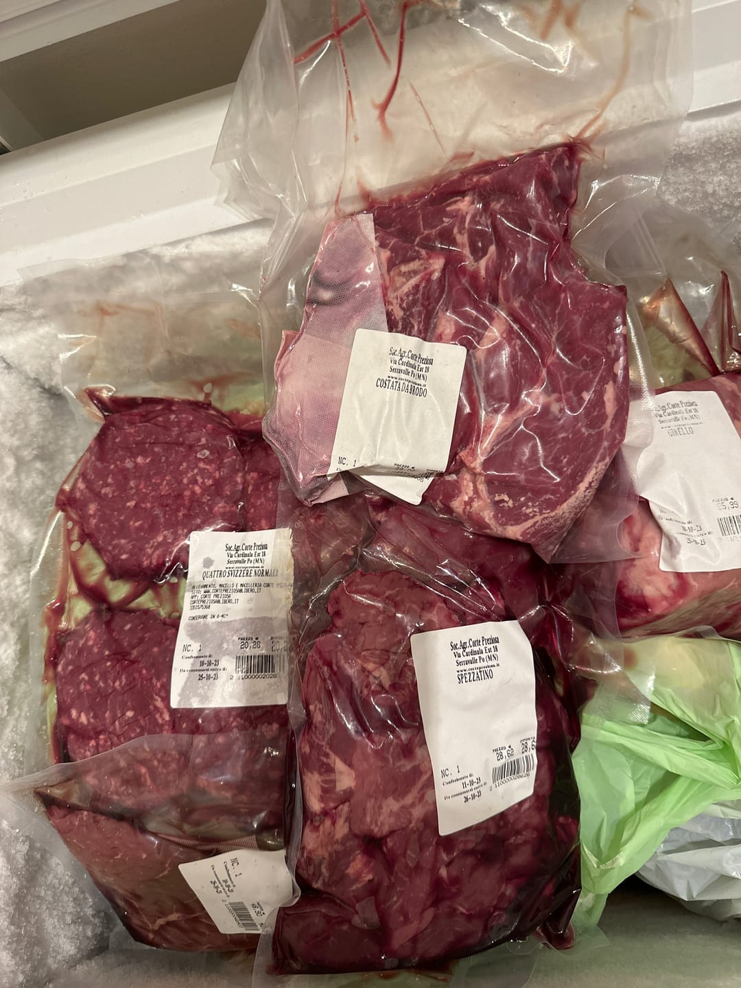 Customer photo review of Pacco Famiglia Scottona 6 Kg Grassfed