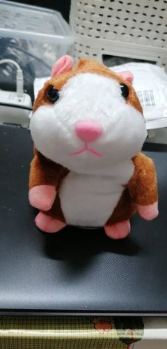 Customer photo review of Kletshuts™ TalkingHamster - Elskelig Talende Hamster Plyslegetøj