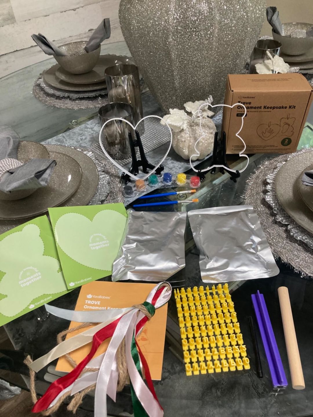 Customer photo review of Trove Ornament Keepsake Kit