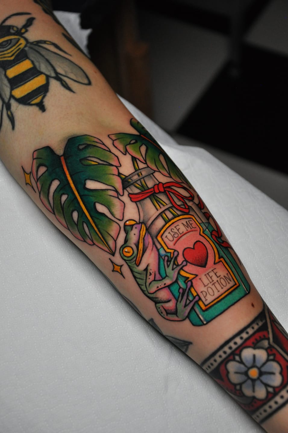 Customer photo review of JCONLY VETAR Tattoo Cartridge Needles Curved Magnum