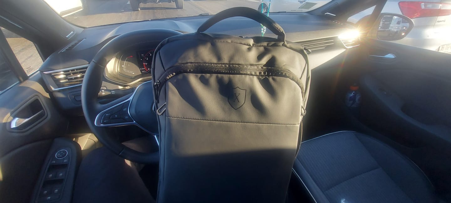 Customer photo review of Executive Backpack