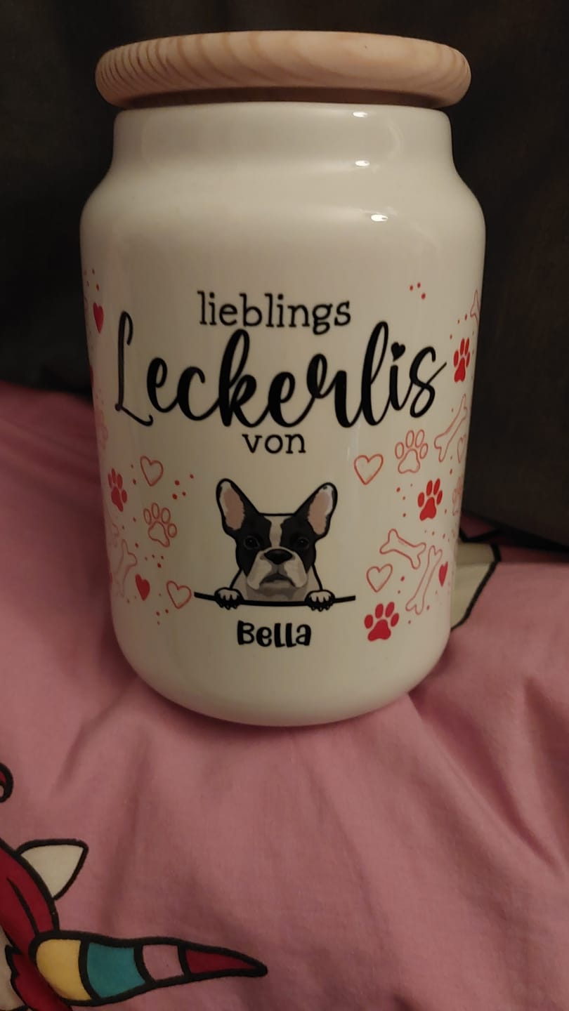 Customer photo review of Lieblings Leckerli - Individuelle Leckerlidose