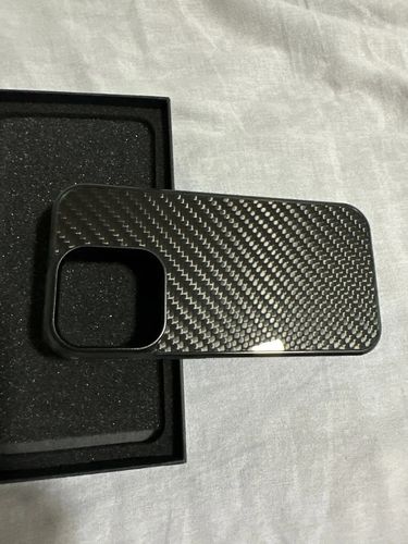 Customer photo review of CaseCrafted® Carbon - Exceptionelt Håndlavet Telefoncover i Kulfiber