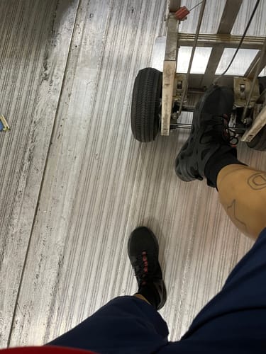 Customer photo review of Maven Comfortable Steel Toe Safety Shoes