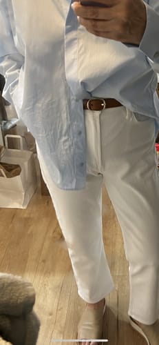 Customer photo review of Mother Denim | High Waisted Rider Ankle - Fairest Of Them All