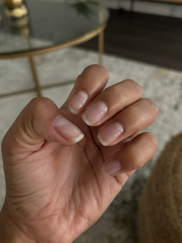 Customer photo review of Rocket Nail Fuel Nail Repair - Clear