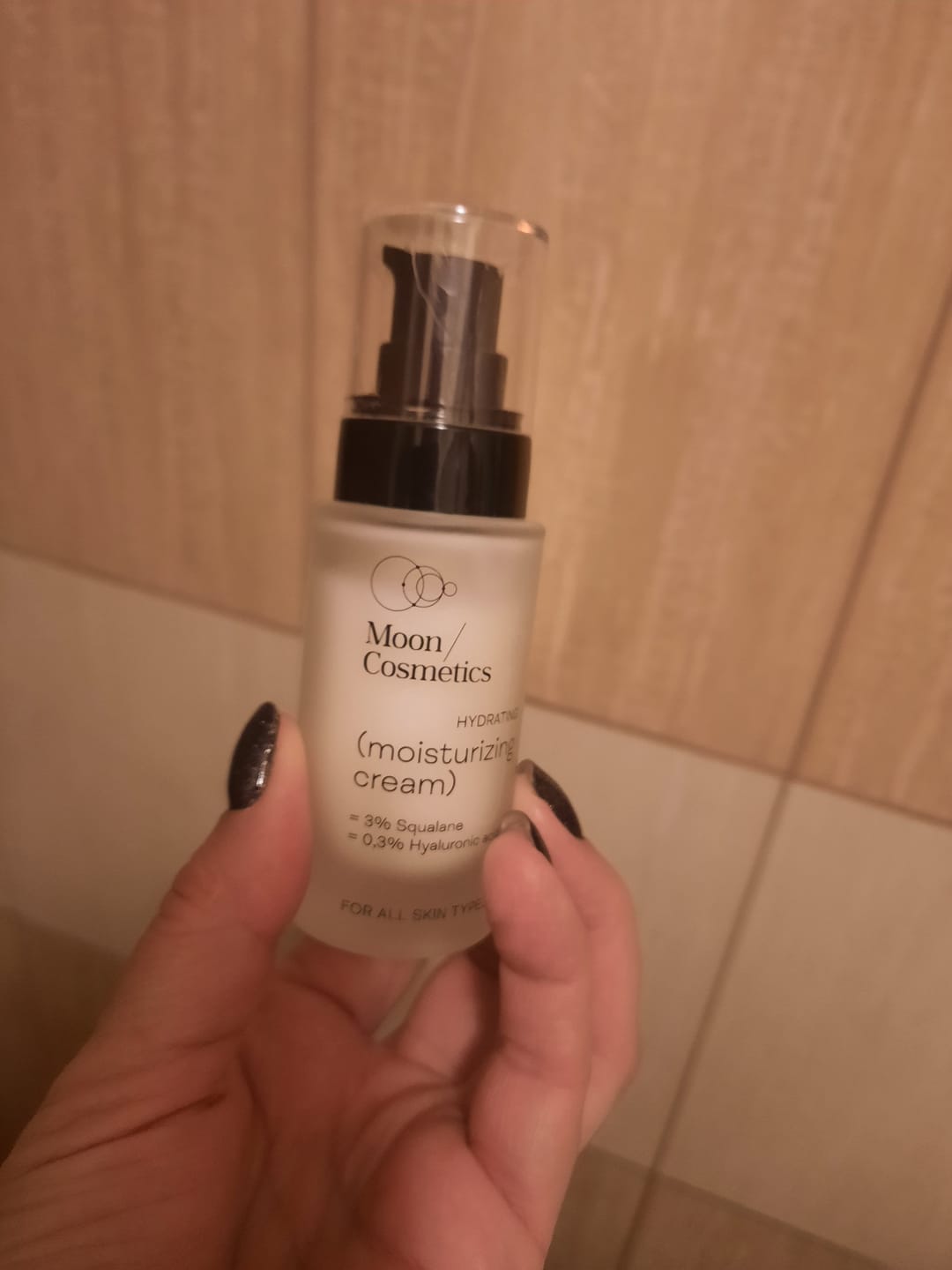 Customer photo review of Drėkinamasis veido kremas