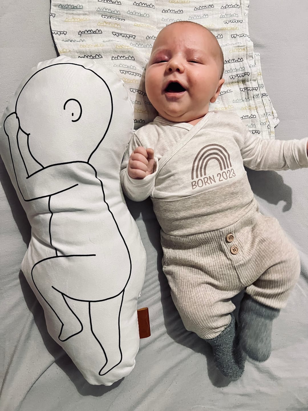 Customer photo review of BABYKISSEN SCRIBBLE ONE