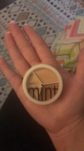 Customer photo review of Tri-Color Concealer Palette