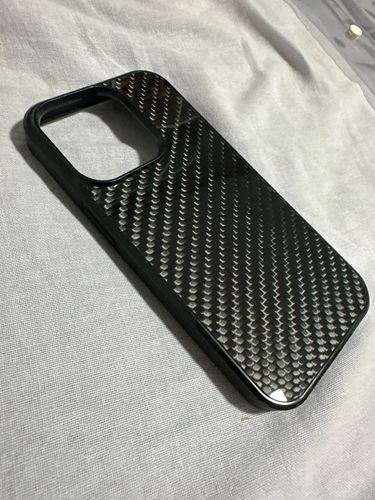 Customer photo review of CaseCrafted® Carbon - Exceptionelt Håndlavet Telefoncover i Kulfiber