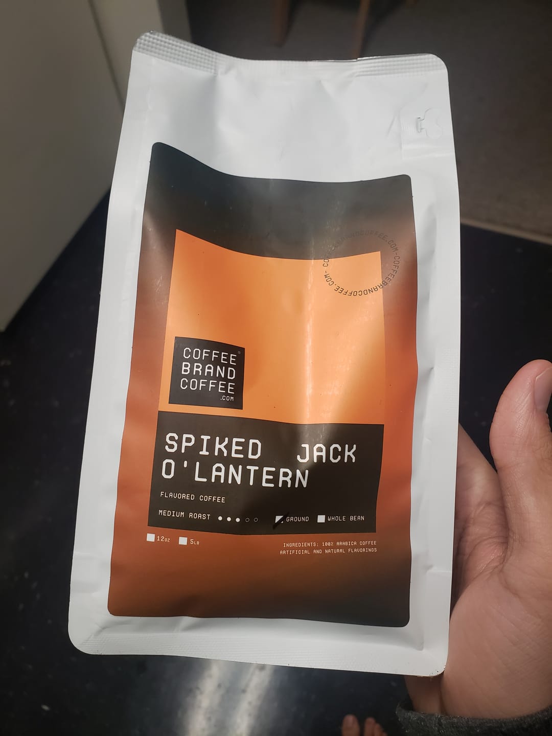 Customer photo review of Spiked Jack O'Lantern