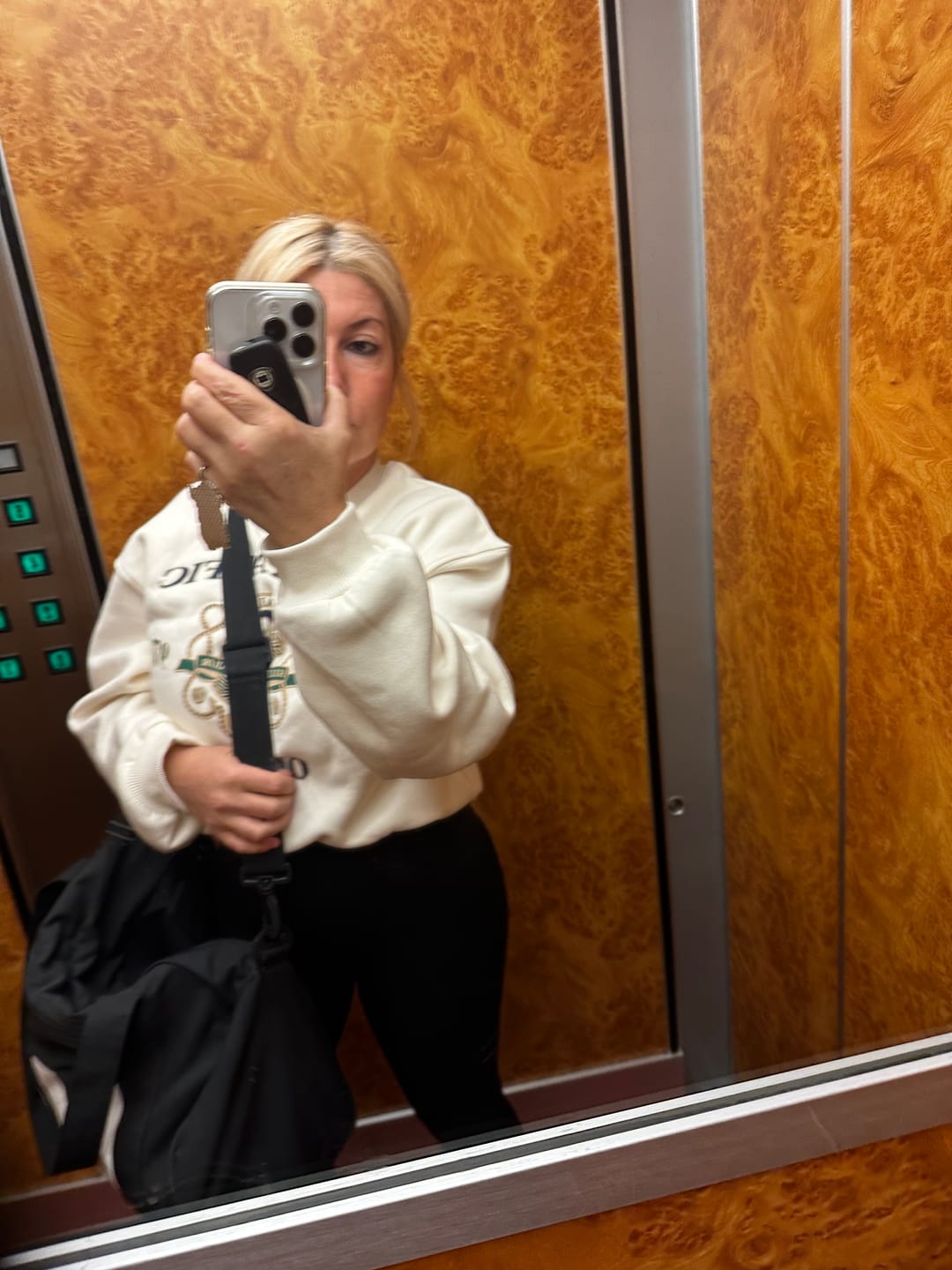 Customer photo review of Leggings Confidence Nero