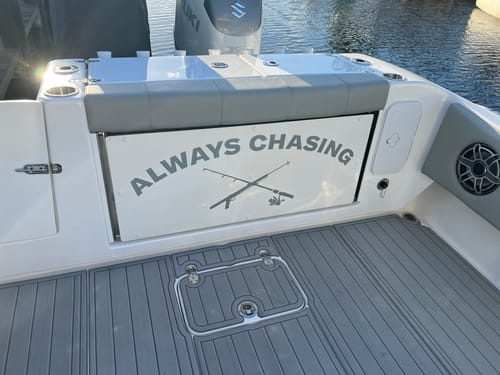 Customer photo review of Custom Digital Boat Logo Design
