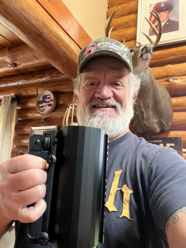 Customer photo review of The Combat Tankard - AR15 M4 Tactical 16 Ounce Beer Mug