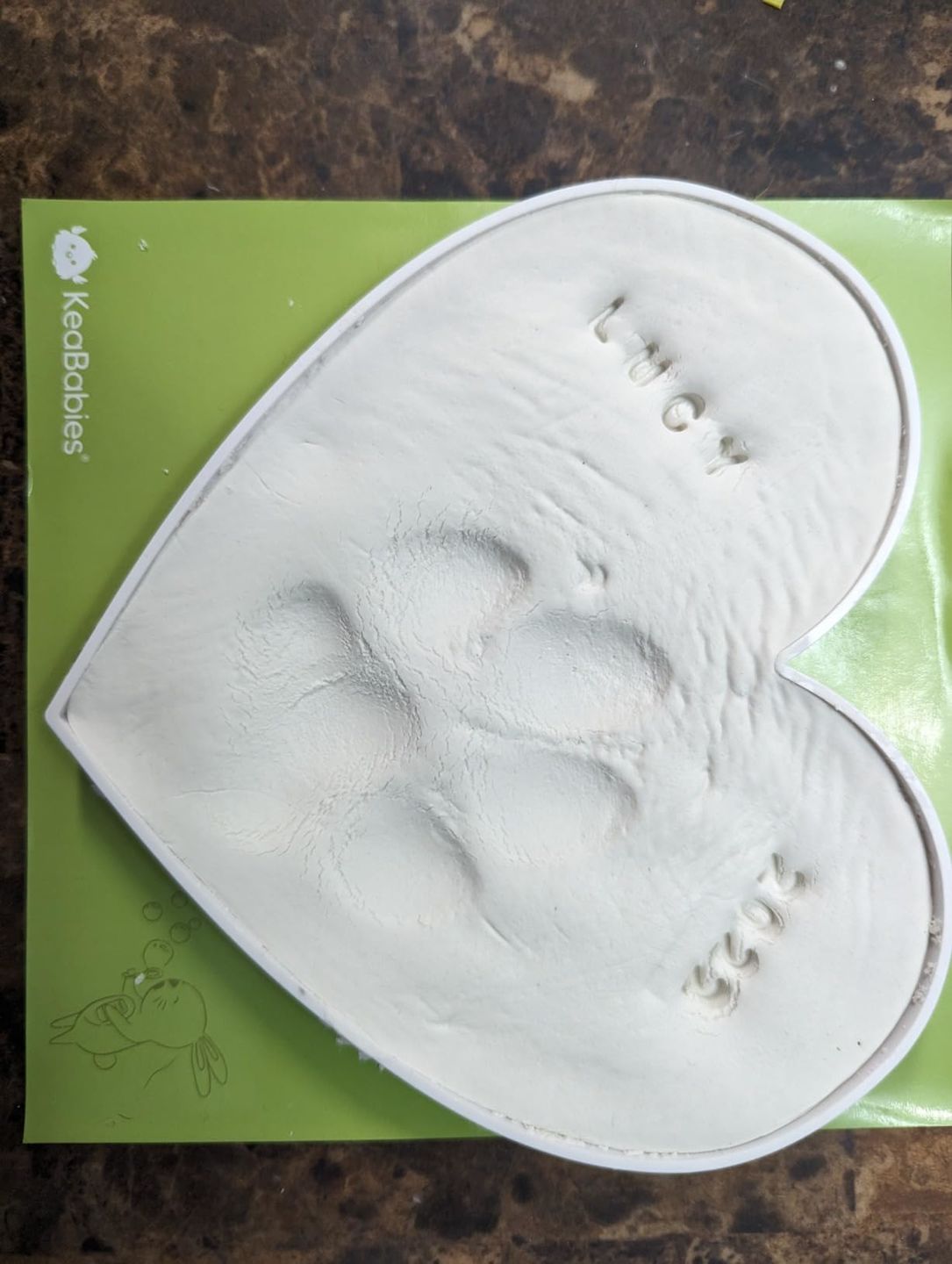 Customer photo review of Trove Ornament Keepsake Kit