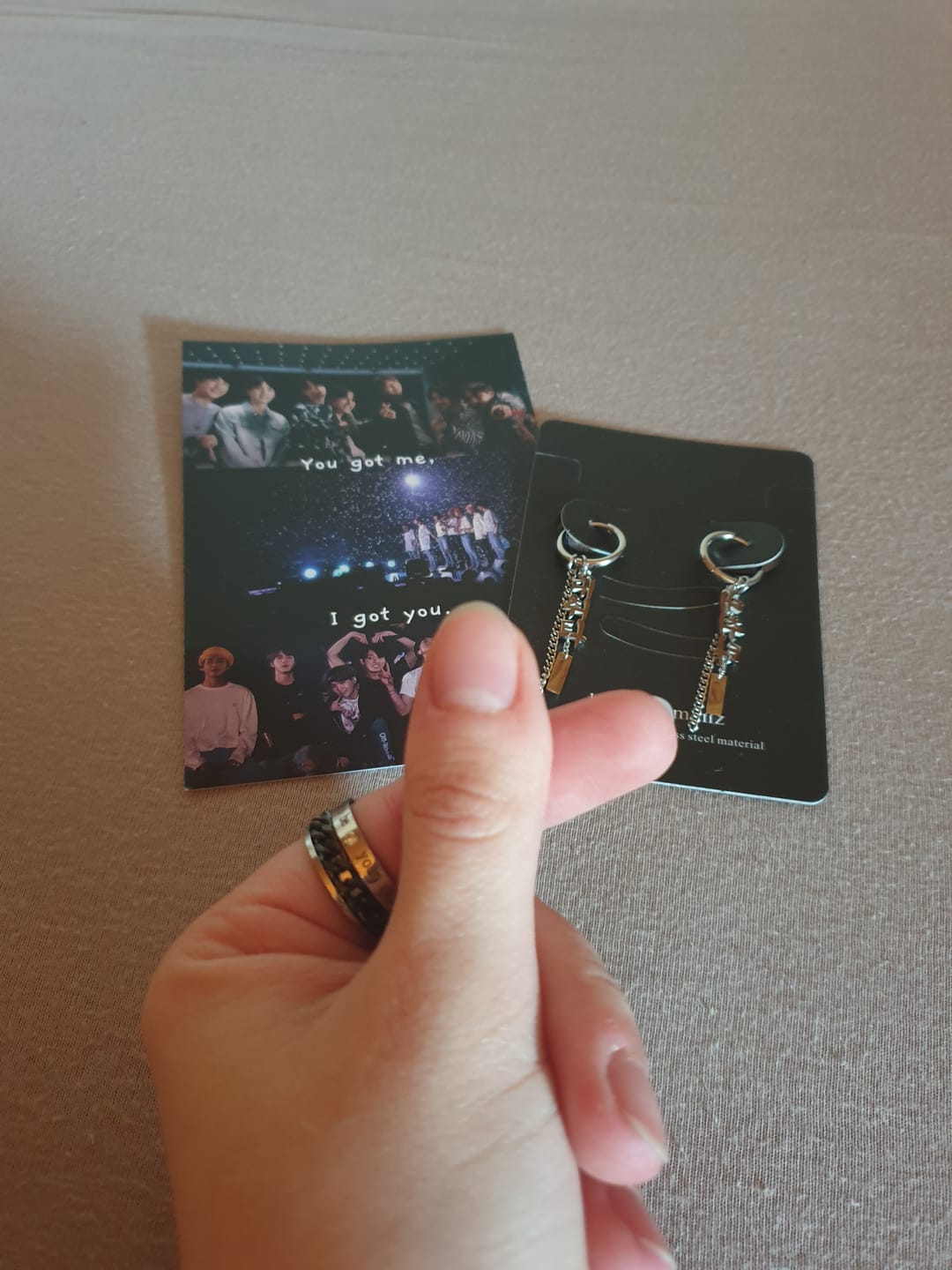 Customer photo review of Daechwita Earrings (BESTSELLER)