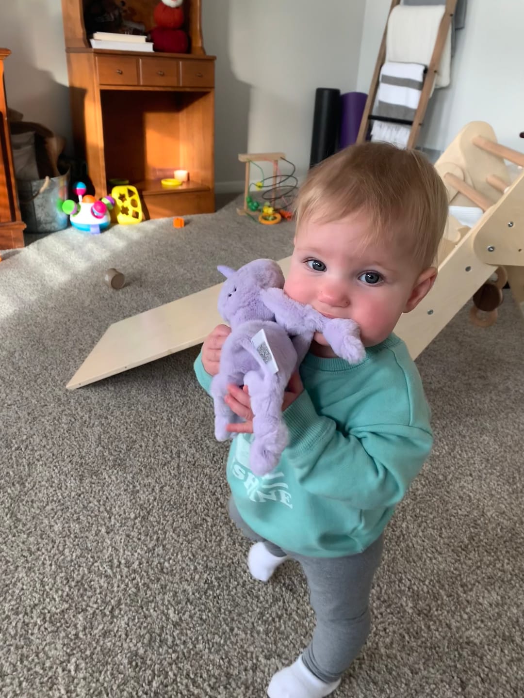 Customer photo review of Bella Tunno x Taking Cara Babies Lovey Unicorn 3-Pack