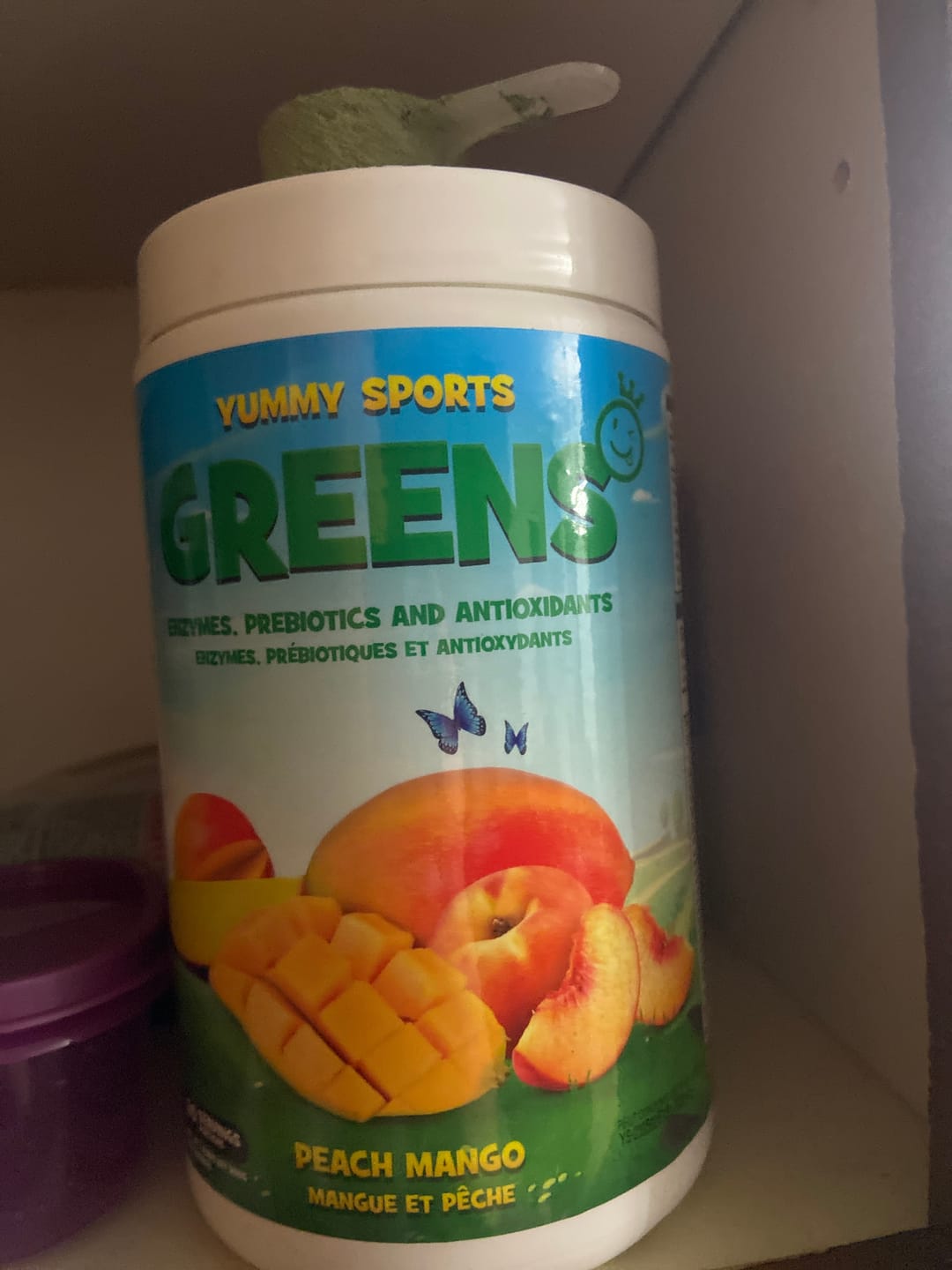 Customer photo review of Yummy Sports - Greens - 300g