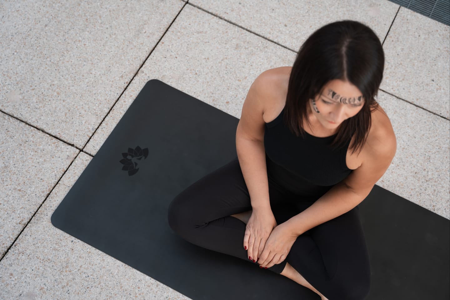 Customer photo review of Yogamatte Studioline Ultra-Grip "Schwarz" inkl. Tragegurt