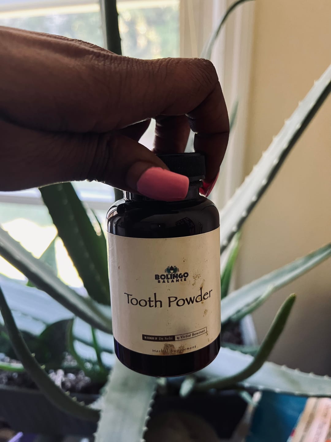 Customer photo review of TOOTH POWDER