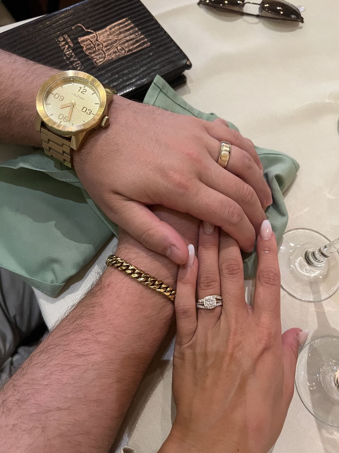 Customer photo review of Promise Classic Cuban Bracelet