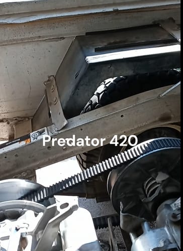 Customer photo review of 7" Primary Drive Clutch - Setup for Club Car 15/16" Belt