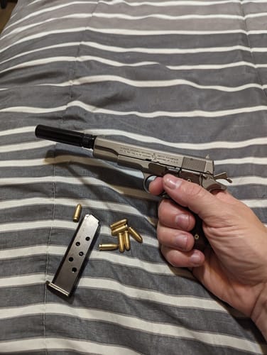 Customer photo review of Miniature Colt M1911 Toy Gun