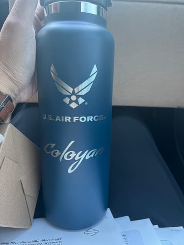 Customer photo review of Wide Mouth Bottle | 40 oz