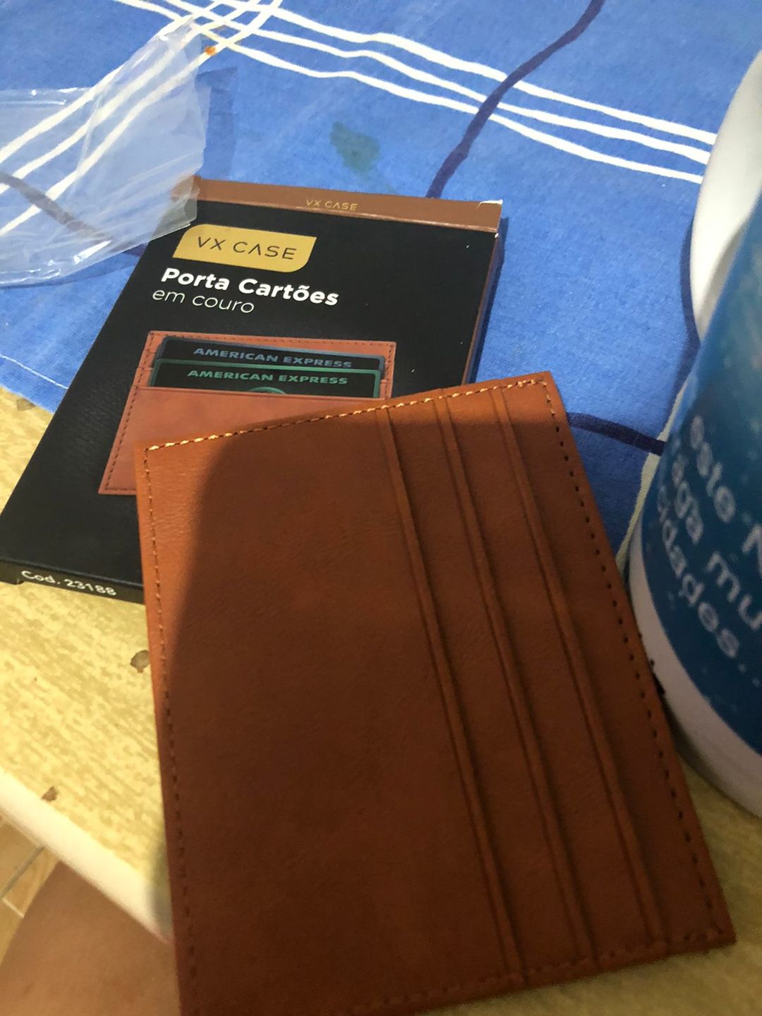 Customer photo review of Porta Cartão VX Case