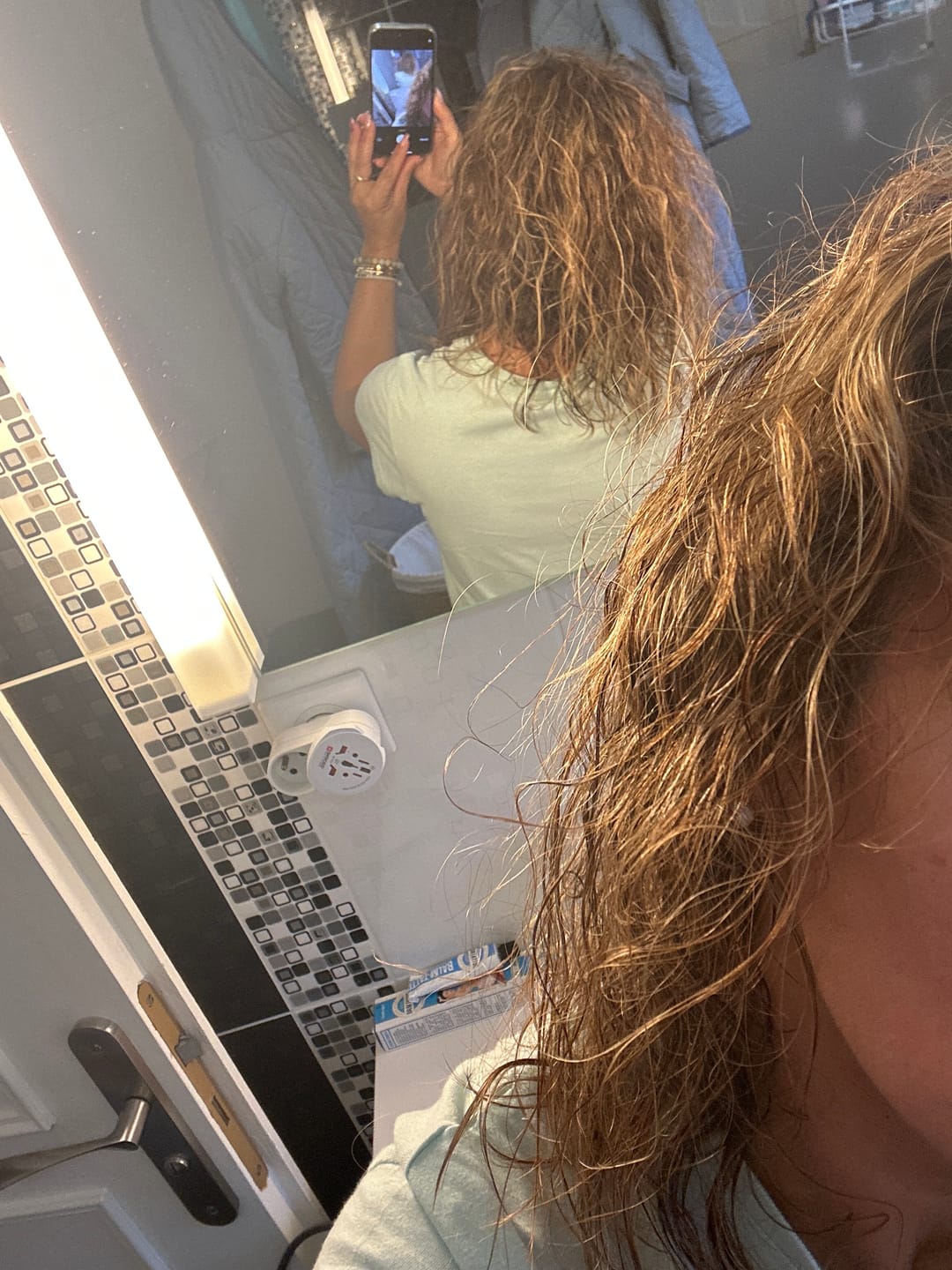 Customer photo review of Duo Perfect Curl By Poupette – 2x200ML