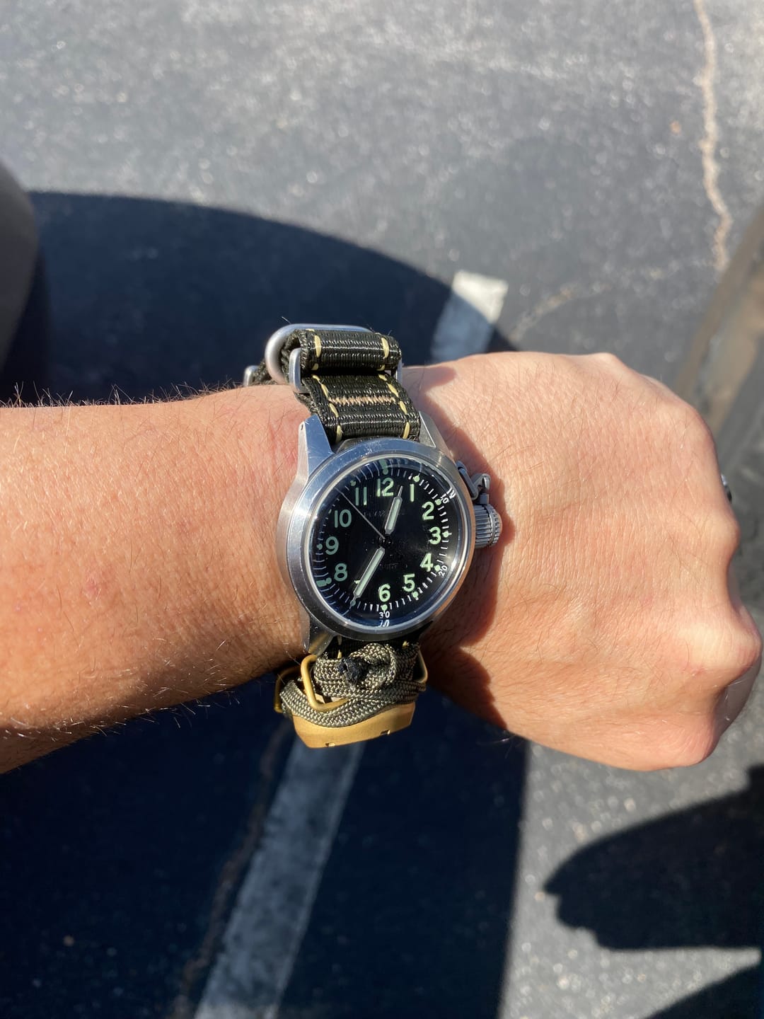 Customer photo review of Single Pass Zulu Alpha Strap 2.0