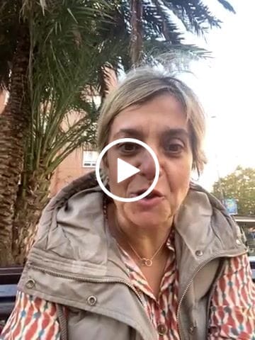 Customer video review of Pendientes Triple Aros