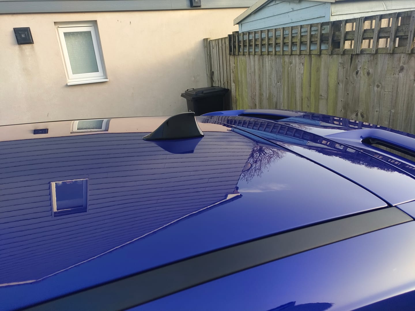 Customer photo review of 'Shark Fin' Aerial (Painted) - Mk3/3.5 Ford Focus / Mk8 Ford Fiesta