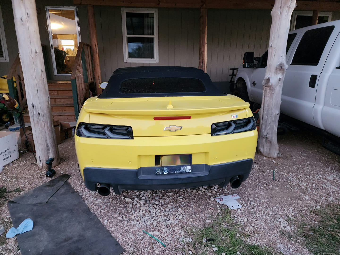 Customer photo review of 2014-2015 CHEVY CAMARO UMBRA LED TAILLIGHTS GLOSS BLACK/SMOKE LENS