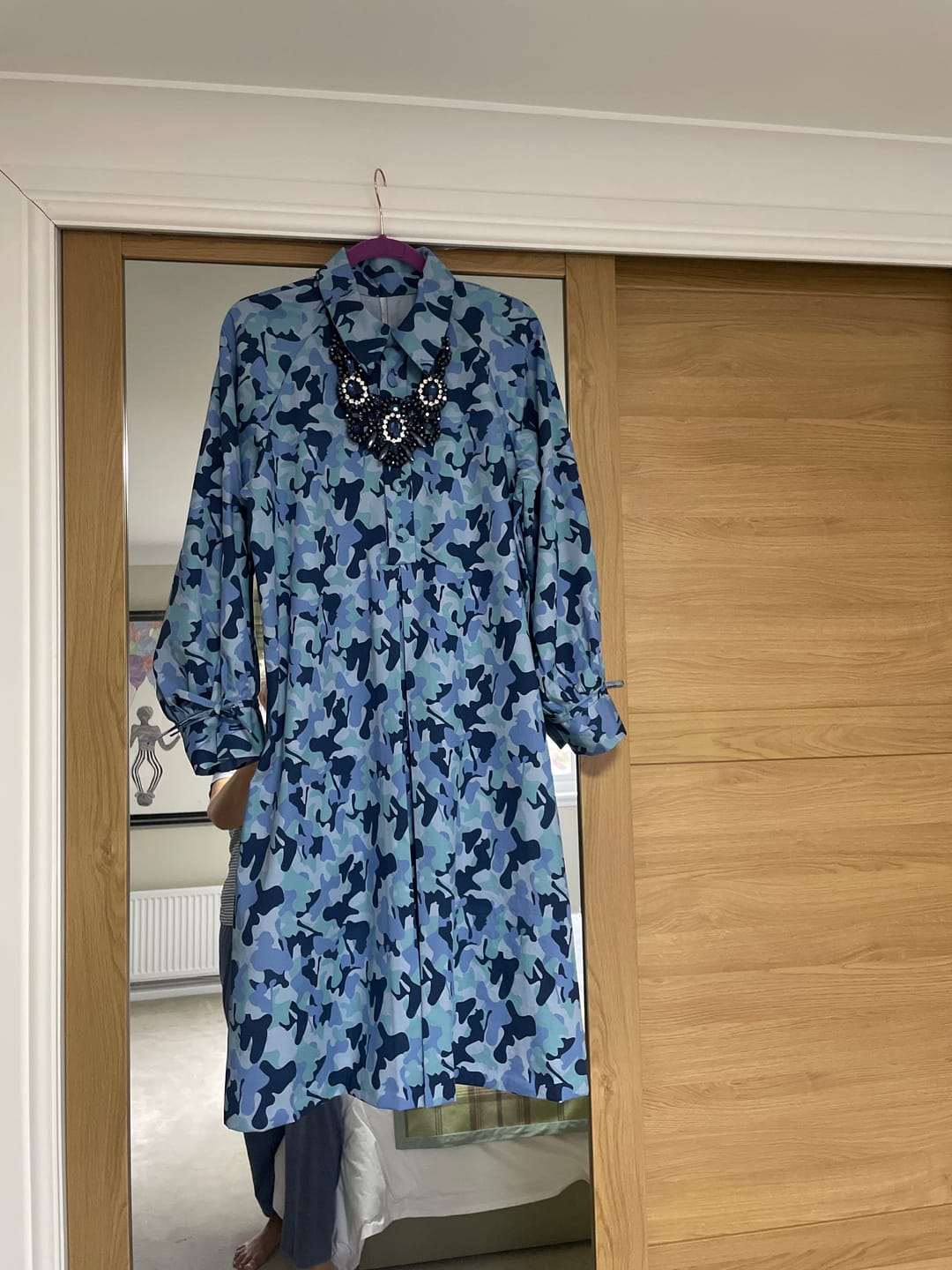 Customer photo review of Camouflage Cotton Fabric